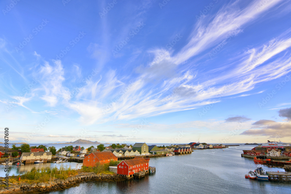 Fototapeta premium Svolvaer, Lofoten islands, Norway