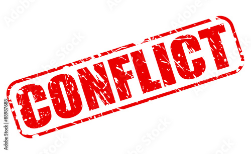 Conflict reds tamp text