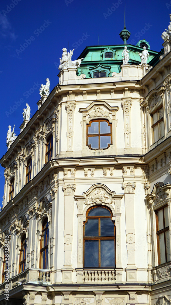 part of building Belvedere Palace