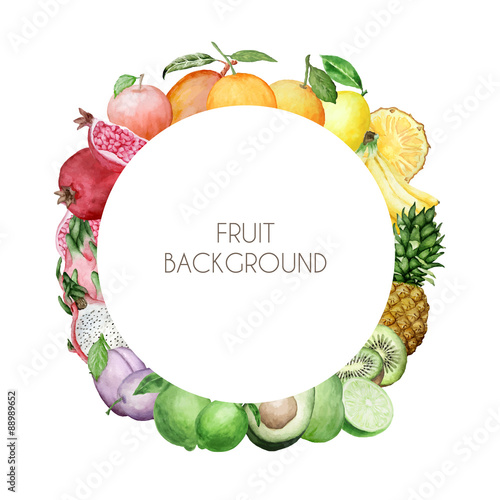 fruit banner