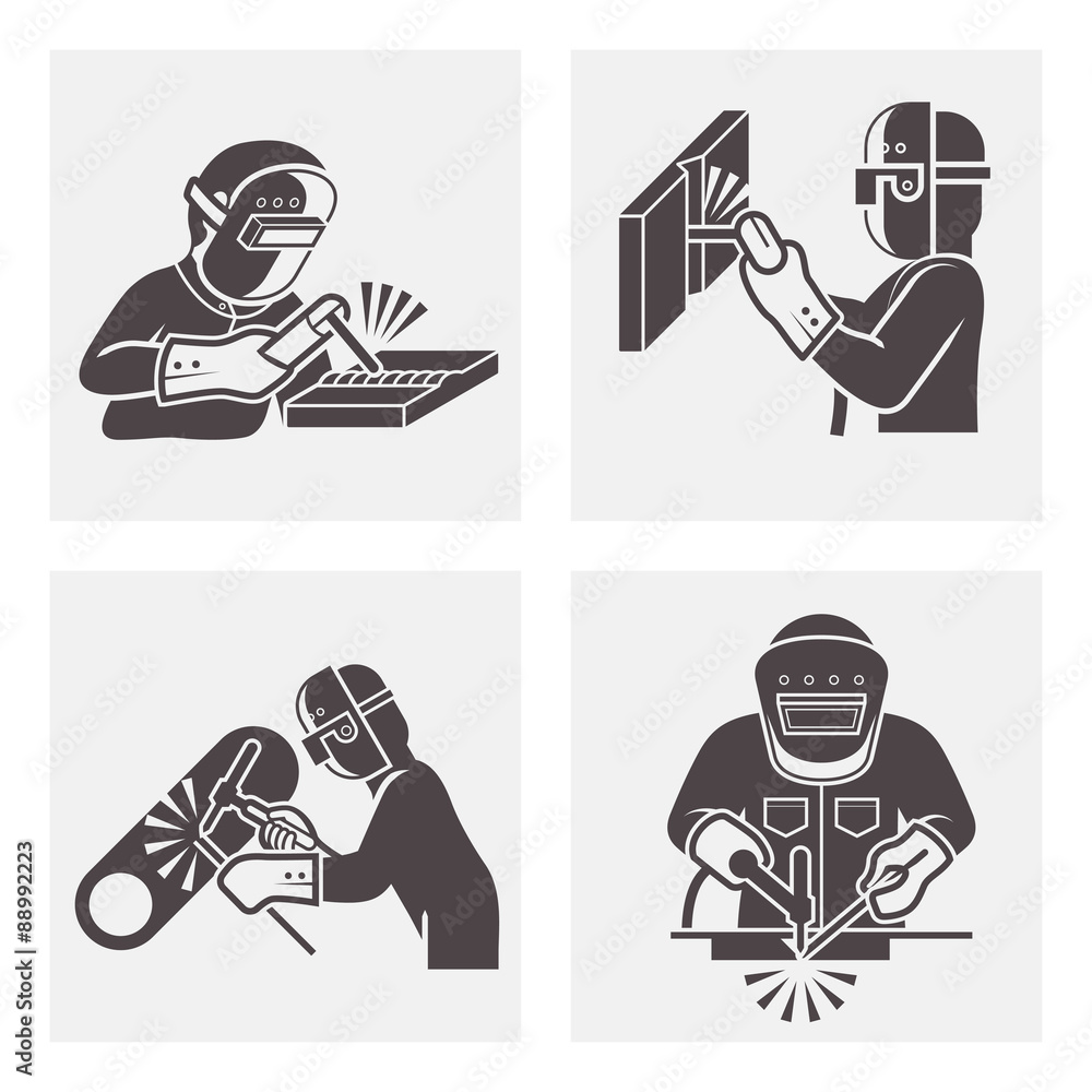 Welding Stock Vector | Adobe Stock