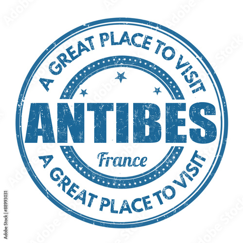 Antibes stamp