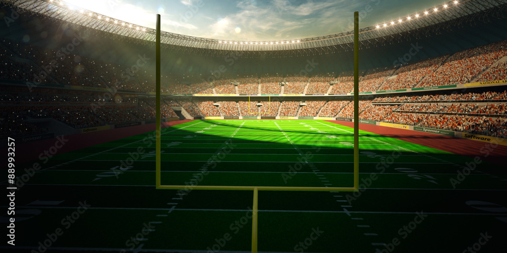 custom made wallpaper toronto digitalFootball Arena Stadium Day render 