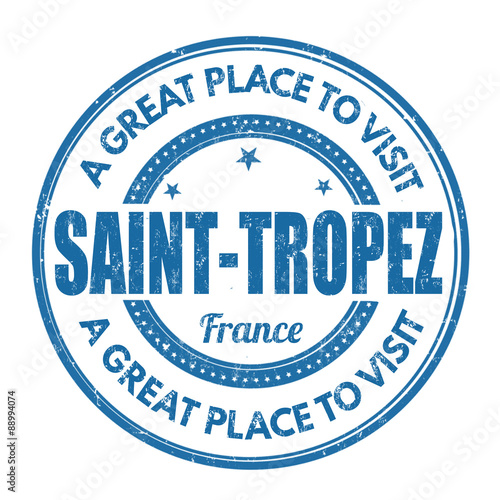 Saint Tropez stamp