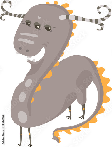 Cute strange monster