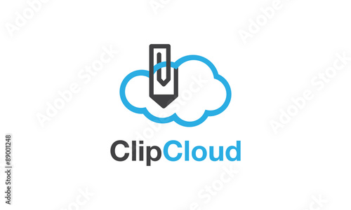 Logo concept "Clip Cloud"