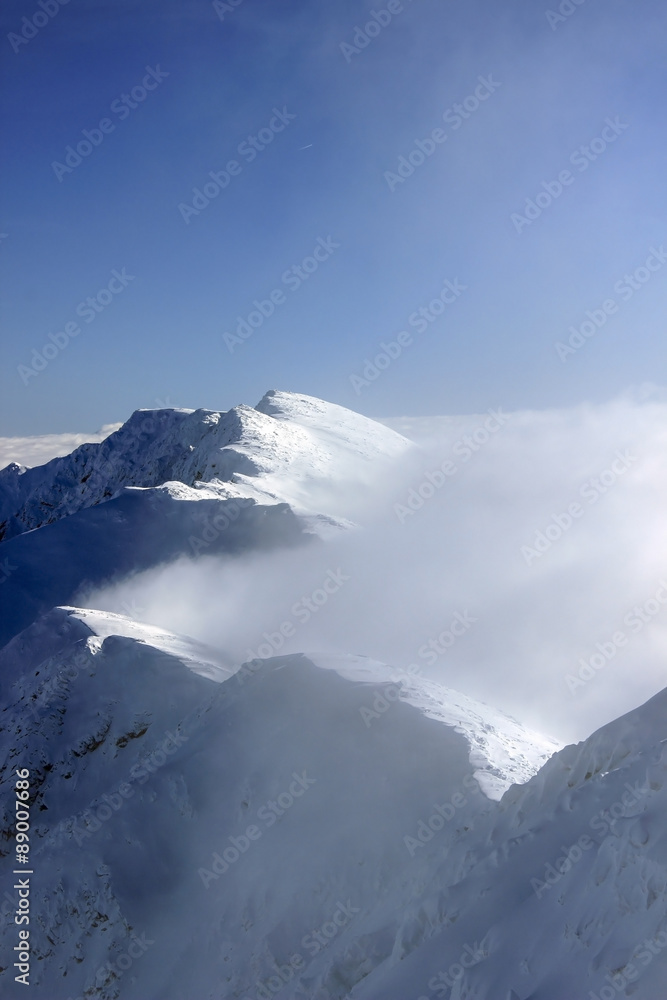 Snowy Mountains Tatras Slovakia
