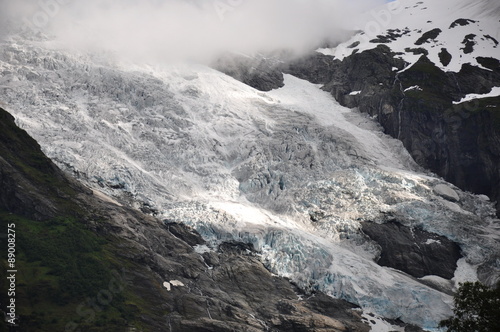 Jostedal Gletschermassiv Böabreen Gletscher Norwegen photo