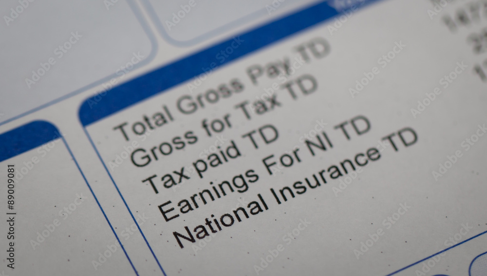 Photography Payslip