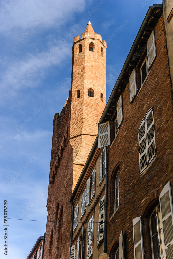 Medieval tower, Toulouse, France