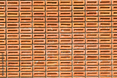 orange brick wall background texture