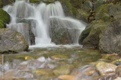 Fototapeta Naklejka Na Ścianę i Meble -  Blurred waterfall