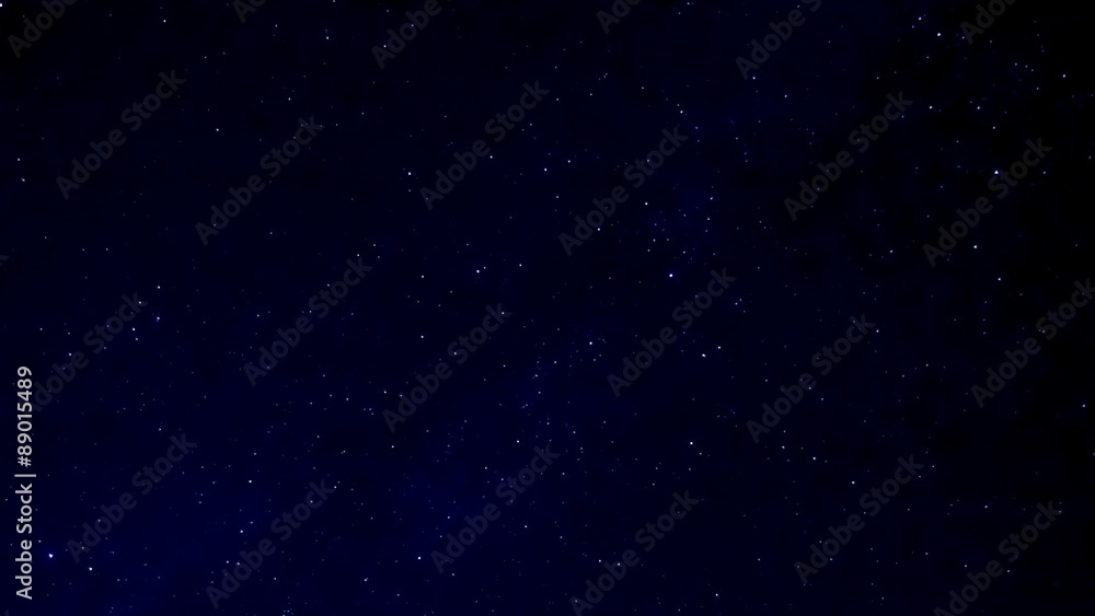 timelapse estrellas nubes azul