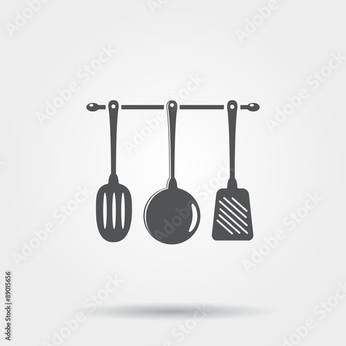 Kitchen utensil icon
