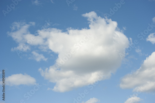 Fototapeta Naklejka Na Ścianę i Meble -  Clouds against the blue sky..