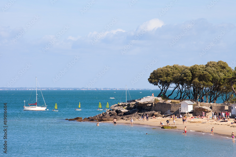 Obraz premium Le littoral de Noirmoutier