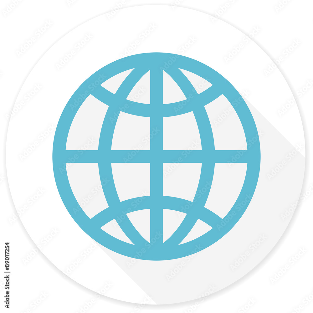 earth flat design modern icon earth flat design modern icon