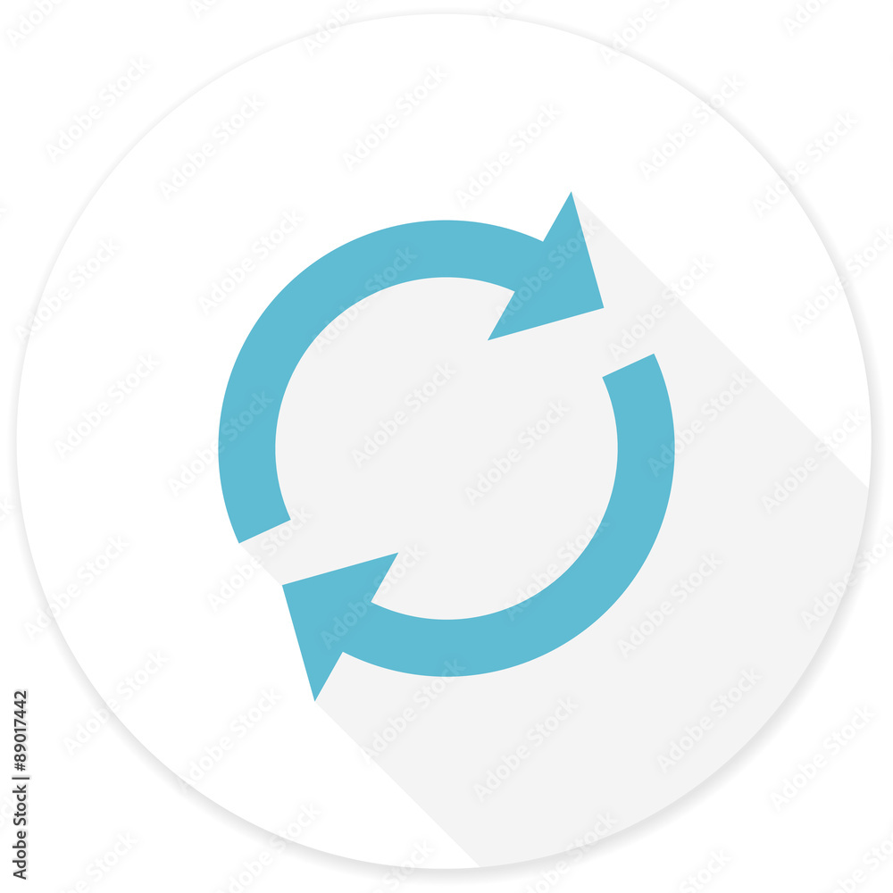 reload flat design modern icon reload flat design modern icon