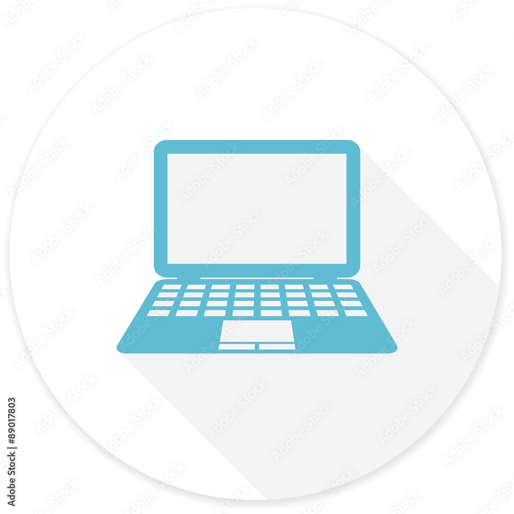 computer flat design modern icon computer flat design modern icon