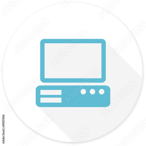 computer flat design modern icon
