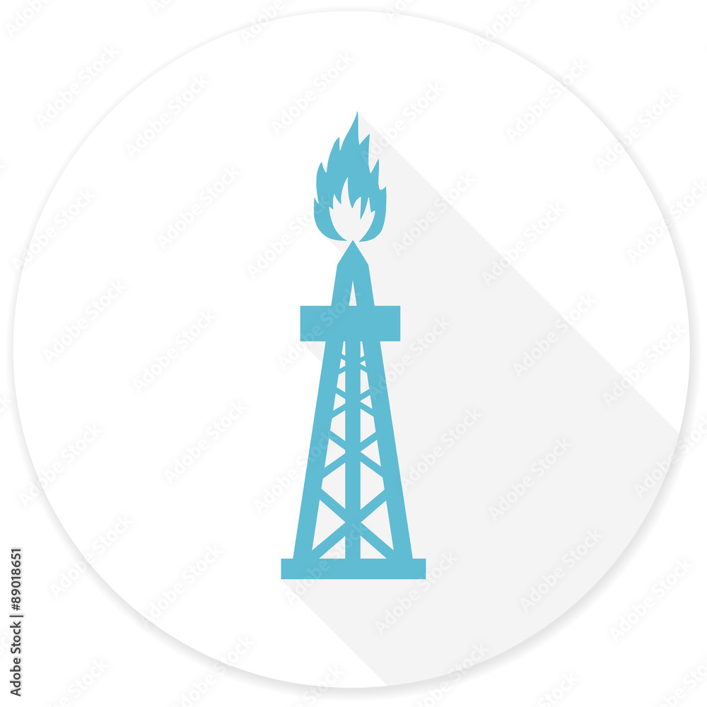 gas flat design modern icon gas flat design modern icon