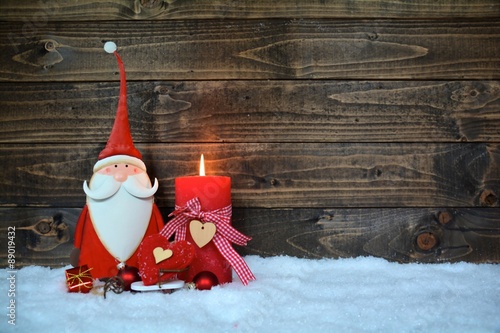 Grußkarte - Weihnachtlicher...