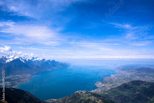 Lake Geneva From Rocher-de-Naye