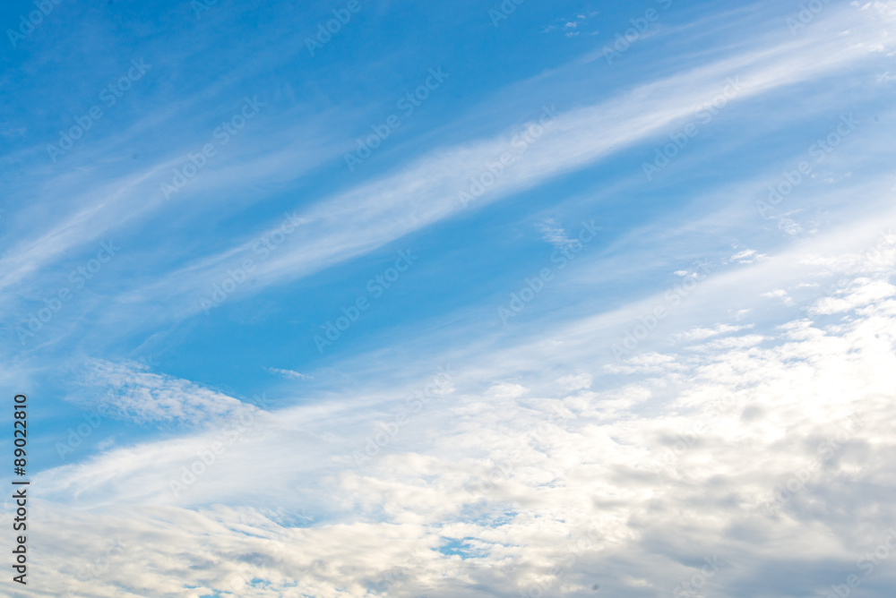 Fototapeta premium clouds in the blue sky