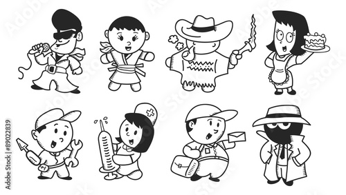 arious cartoon character