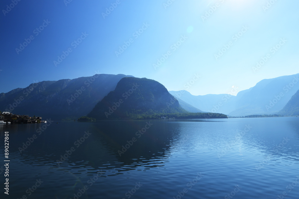 lake in mountains