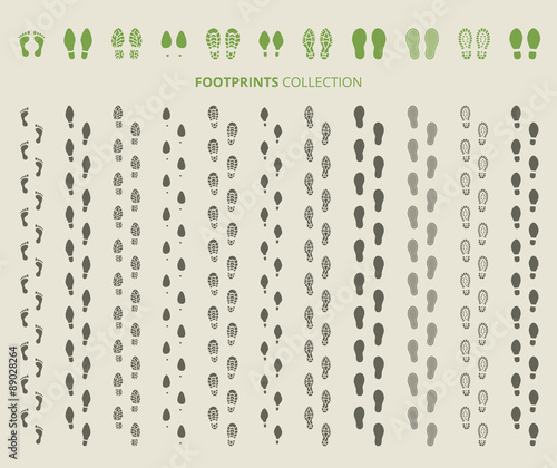 Shoes imprints