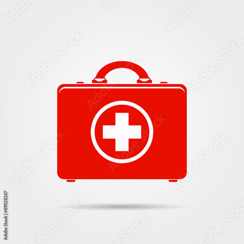 First aid kit icon