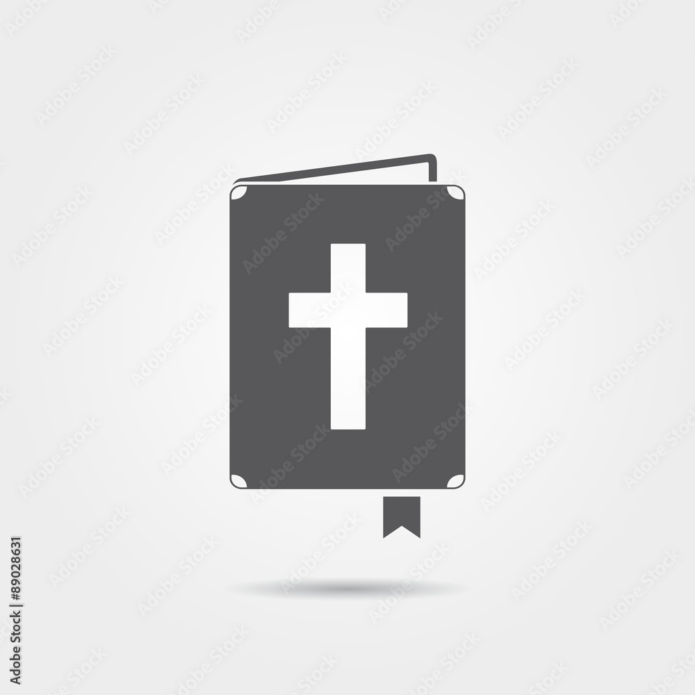 Obraz premium Bible book icon