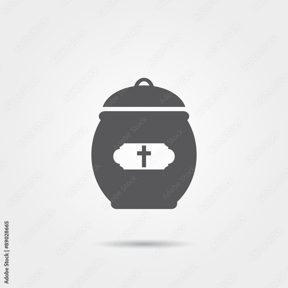 Cremation Urn Icon