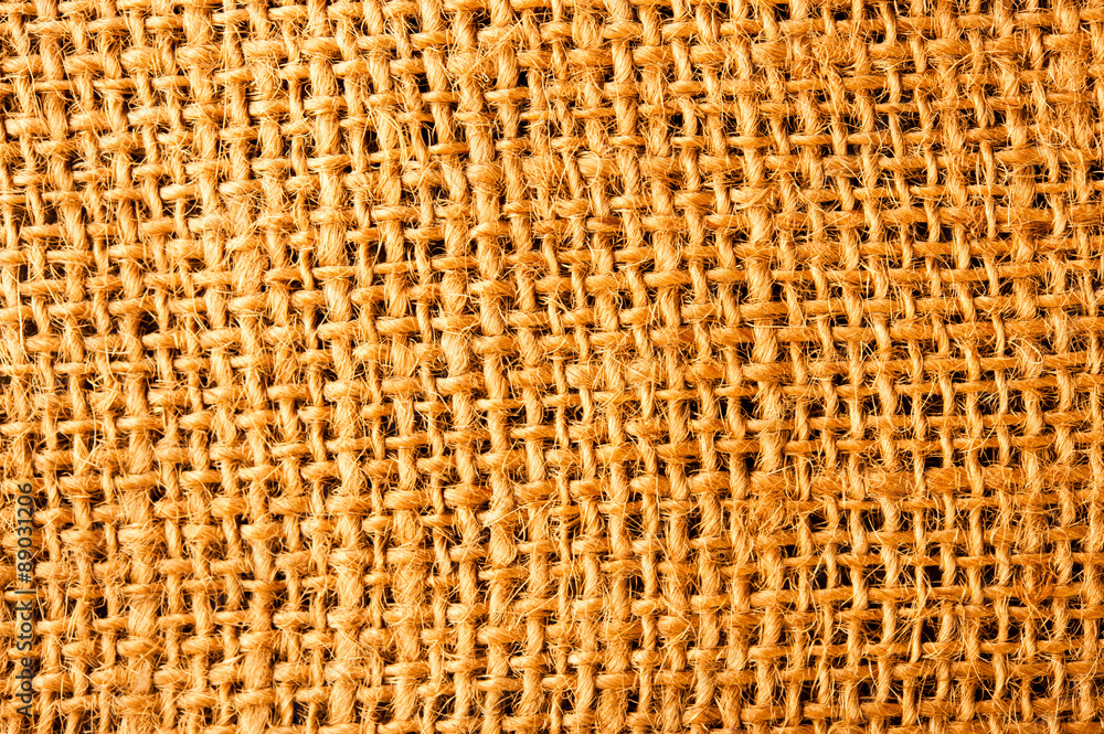 目の粗い布のテクスチャ