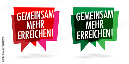 Gemeinsam mehr erreichen !