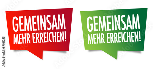 Gemeinsam mehr erreichen !