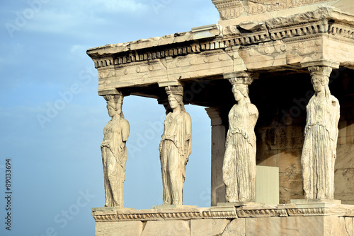 Caryatides at Acropolis of Athens © SuperCoolPhotography