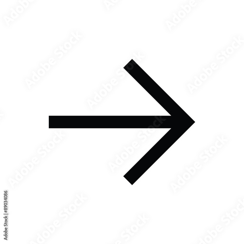 Right Arrow Vector Icon