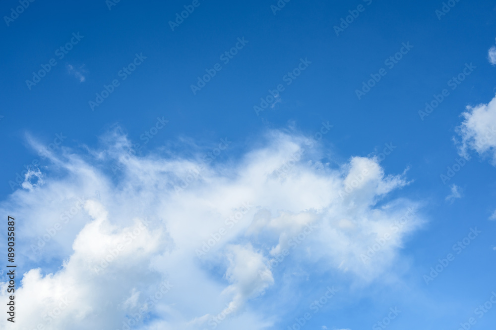 blue sky with cloud closeup blue sky with cloud closeup