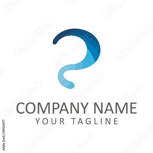 R Logo. Letter R logo template. Simple and clean design of letter R logo design vector.