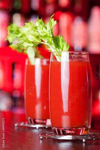 Wallpaper Mural Cocktail collection - Bloody Mary Torontodigital.ca
