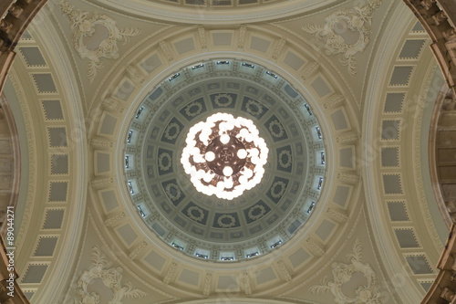 Interior shot of a dome