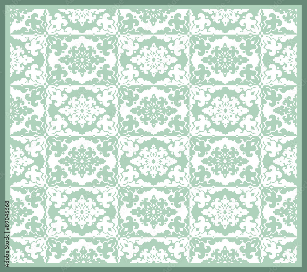 thirty series designed from the ottoman pattern