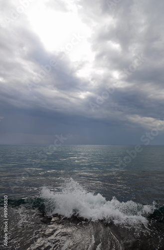 Wolken am Mittelmeer