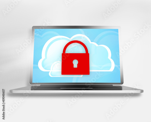 Computer Screen Illustration