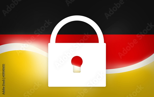 Germany Flag Background modern
