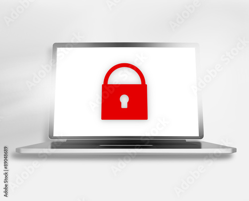 Computer Screen Illustration