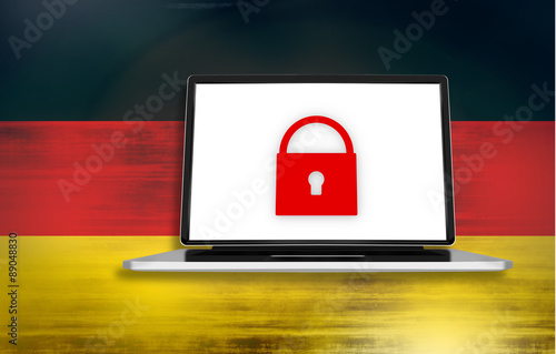 Computer Screen Illustration