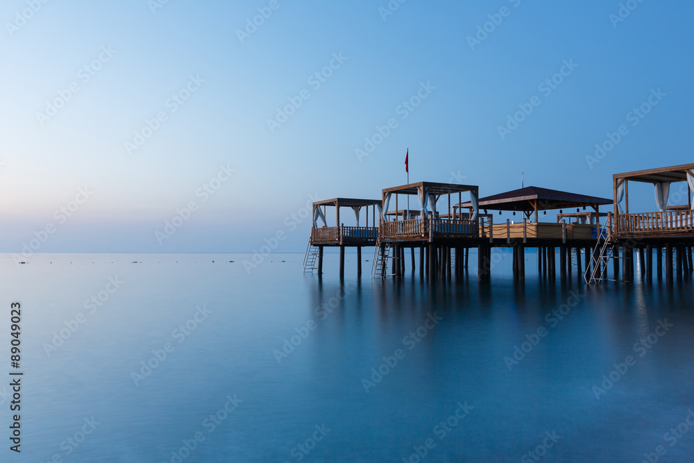 Early morning on the beach